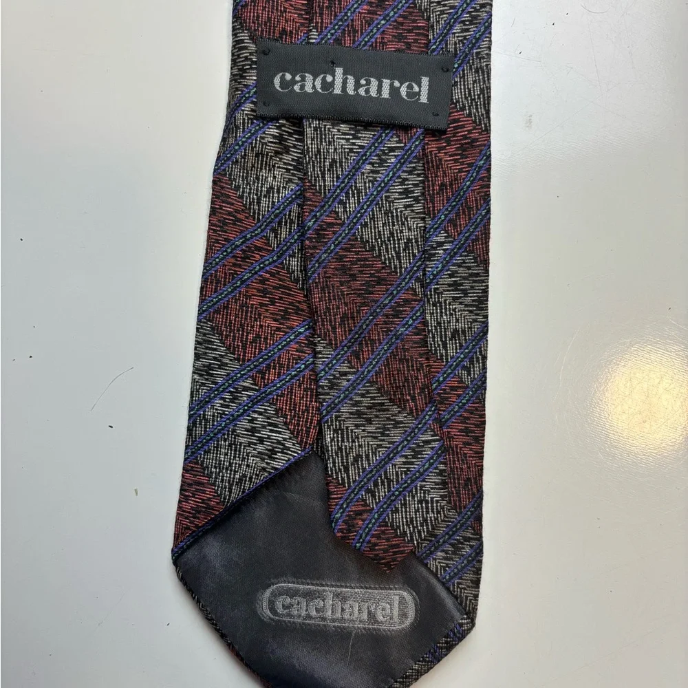 Cacharel vintage silk‎ tie